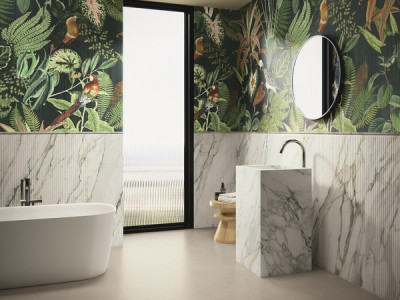 Интерьер коллекции Arabescato Corchia