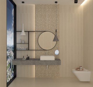 Интерьер коллекции FORESTA MAGICA 60x120