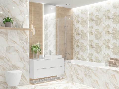 Интерьер коллекции Calacatta Oro