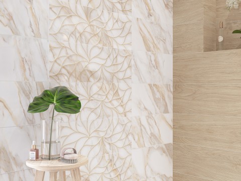 Интерьер коллекции Calacatta Oro
