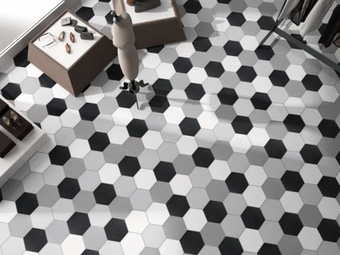 Интерьер коллекции Basic Hex