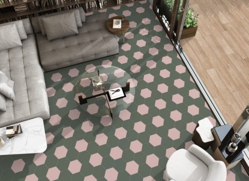 Интерьер коллекции Basic Hex