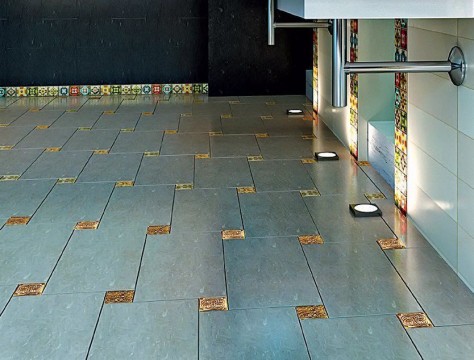 Интерьер коллекции Напольная Керамогранитная Вставка Петра