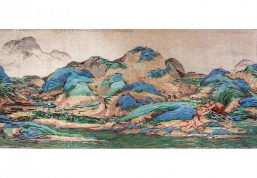 Интерьер коллекции Горы И Воды На Тысячу Ли