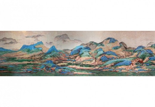 Интерьер коллекции Горы И Воды На Тысячу Ли