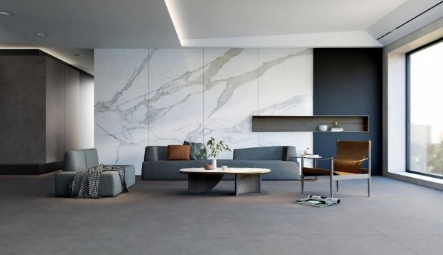 Интерьер коллекции Calacatta Bianco