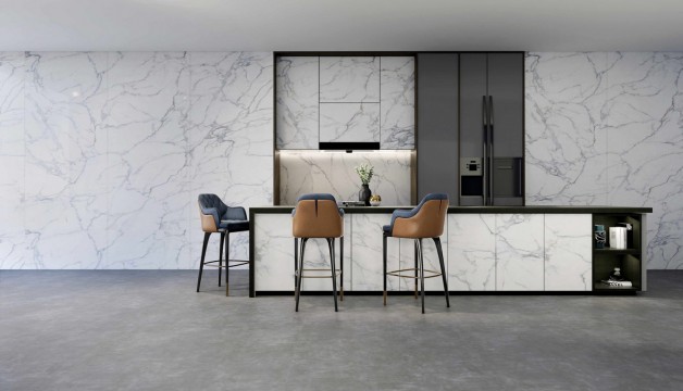 Интерьер коллекции Statuario Oro