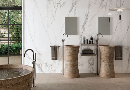 Интерьер коллекции Керамогранит Museum Calacatta