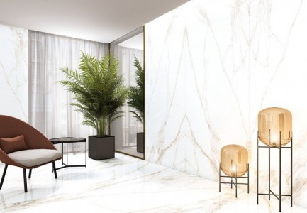 Интерьер коллекции Керамогранит Museum Calacatta