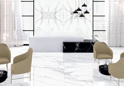 Интерьер коллекции Керамогранит Museum Calacatta