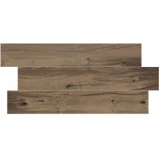 Керамогранит 120x20 0003688 Brown Rett Nordik Wood матовая дерево 9мм Flaviker