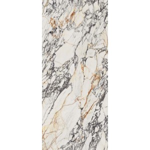 Керамогранит 280x120 0008833 Corchia Gold Lux Ret Supreme Treasure полированная мрамор 6мм Flaviker