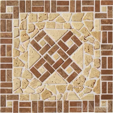RAKO Декор из каменной мозаики 30*30 Travertin SDM35009