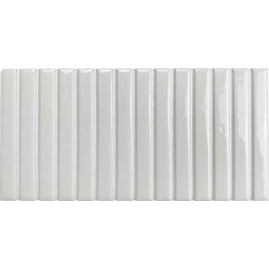Плитка 23x12 Dune Kit-Kat Mosaic Snow Glossy глянцевая белый