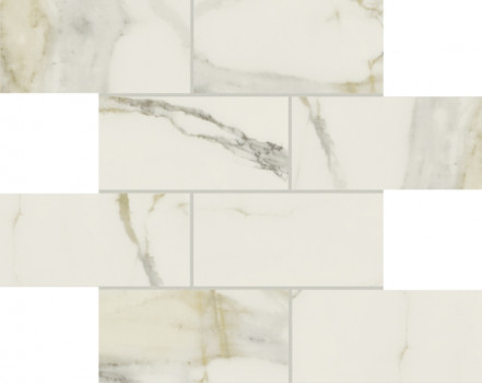 Плитка мозаика Rex 15x7 I Classici Cal. Gold Mur. Matte матовая 6мм