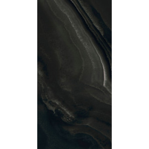 Керамогранит Rex 120x60 Eccentric Luxe Smoky Black Comfort Ret матовая 9мм