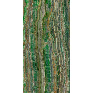 Керамогранит Ava 240x120 Onice Smeraldo Lapp Rett полированная 6мм