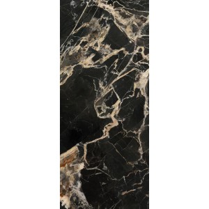 Керамогранит Ava 280x120 Marmi Siciliani Black Gold Lap Ret полированная 6мм
