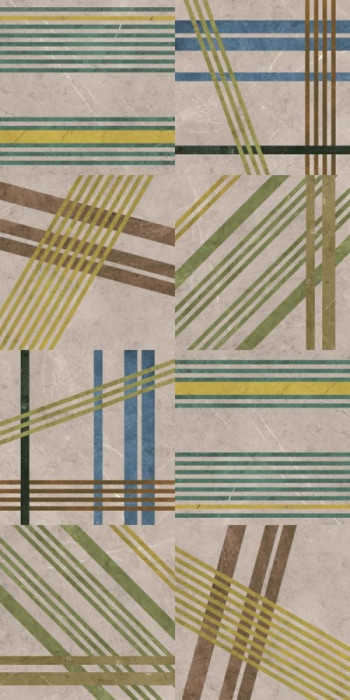 Плитка Abk 320x160 W/s D+ Pop Marble Grey матовая 6мм