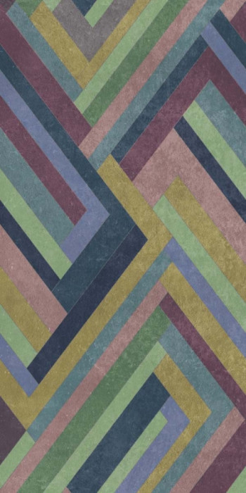 Плитка Abk 320x160 W/s D+ Blocks Violet матовая 6мм