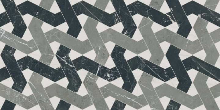 Керамогранит Abk 120x60 Sns. Fant. Zigzag Lu3 полированная 8.5мм