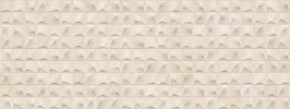Venis Керамическая плитка Indic Marfil Nature Cubic 45x120