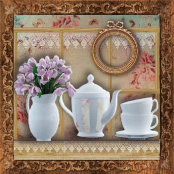 Плитка Style Tiles декор Marco Cocinas A Plato 20x20 матовая