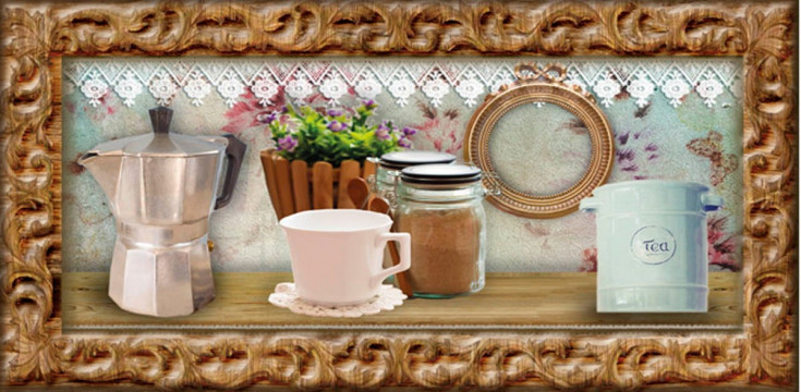 Плитка Style Tiles декор Marco Cocinas C Plato 20x10 матовая