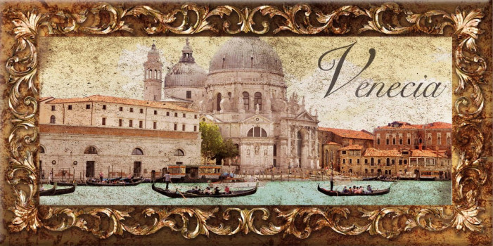 Плитка Style Tiles декор Marco Metalica C Venezia 20x10 матовая