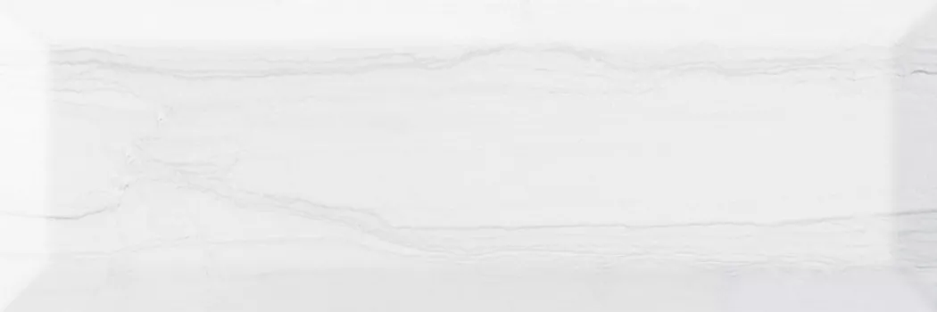 Monopole Керамическая плитка глянцевая 30x10 Laguna Brillo Bisel Blanco