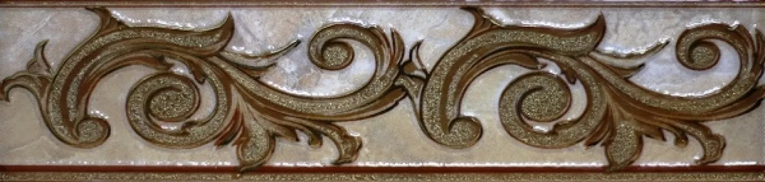 Керамическая плитка Lb-Ceramics 1502-0587 Бордюр Капри 2,8х25