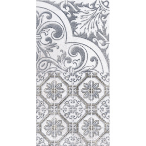 Керамическая плитка Lb-Ceramics 1641-0095 Кампанилья Серый Декор 3 20х40