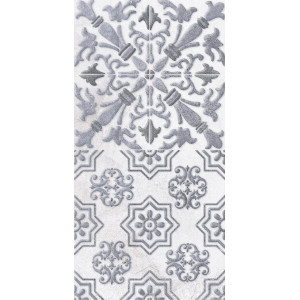 Керамическая плитка Lb-Ceramics 1641-0091 Кампанилья Серый Декор 1 20х40
