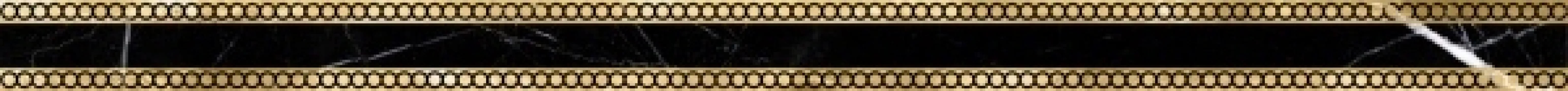 Керамическая плитка Lb-Ceramics 1506-0161 Миланезе бордюр римский Неро 3,6х60