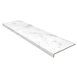  Gres de Aragon 120x31.5 Ступень Marble Anti Slip Rect. Carrara Blanco