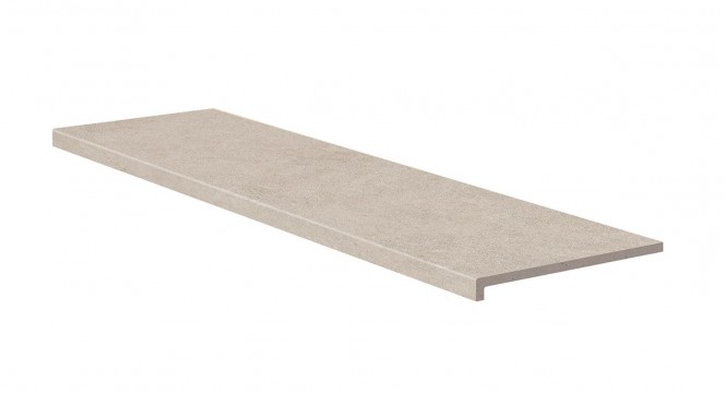 Плитка Exagres ступень фронтальная 120x33 Essenza Rect С 3 Creta