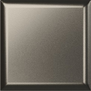 Плитка Baldocer 15x15 настенная Diva Metallic гладкая полуматовая черно-серый