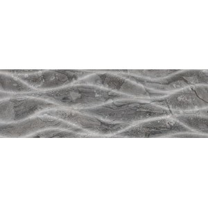 Плитка Baldocer 85x28 Dreire Ceniza Decor Nami Dreire Carbone Декор Настенный глянцевая серый