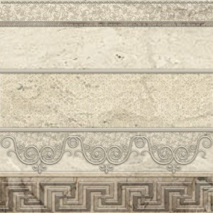 Плитка Baldocer 45x45 Dreire Bone Centro Удлинение От Угла Dreire Декоративный Напольный Элемент глянцевая бежевый