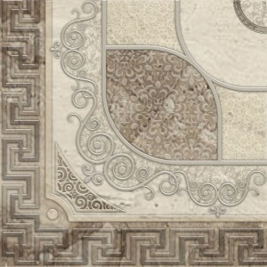 Плитка Baldocer 45x45 Dreire Bone Esquina Угол Dreire Декоративный Напольный Элемент глянцевая бежевый