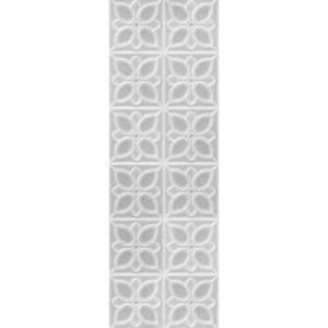Керамическая плитка Meissen Плитка Lissabon рельеф квадраты серый 25х75 LBU093D