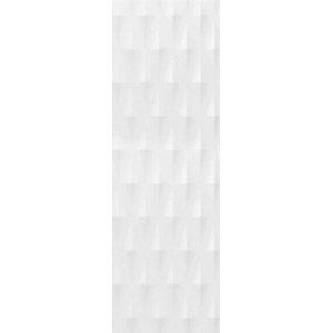 Плитка 75x25 Trendy рельеф пики белый матовая белый 10мм TYU052D Meissen