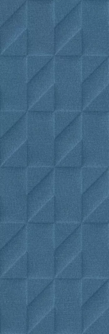 Marazzi Italy Плитка Marazzi Outfit Blue Struttura Tetris 3D 25x76 M12A