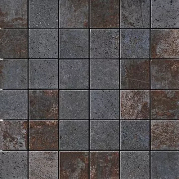 Serenissima-CIR Мозаика Costruire Metallo Nero 30х30 1062372