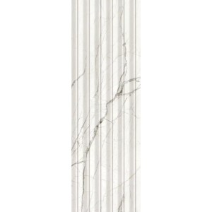 Плитка 100x32 Grespania Volterra Arezzo Blanco матовая мрамор белый