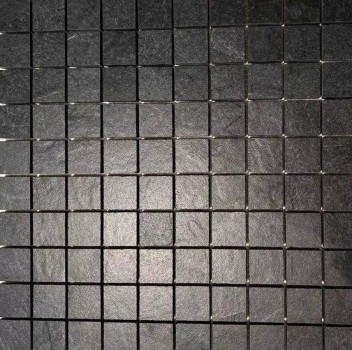 Керамогранит 30x30 Grespania Annapurna Negro Мозаика матовая сланец черный