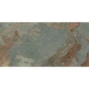 Керамогранит 120x60 Grespania Yukatan Verde Rec матовая камень коричневый