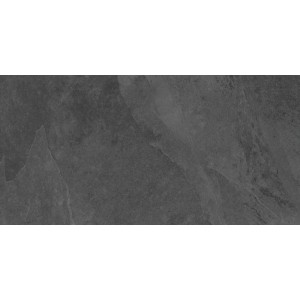 Керамогранит 120x60 Grespania Annapurna Antracita матовая сланец черный