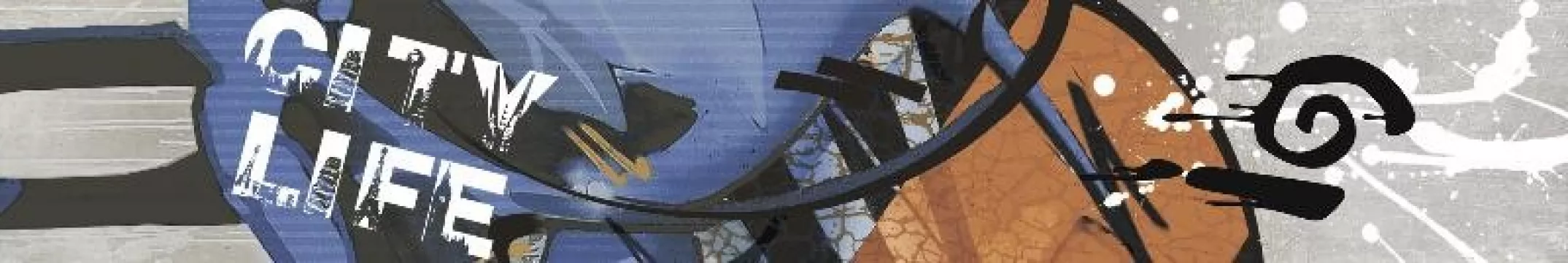 Плитка Grasaro 120x20 декорированный G-573 MR цветной Staten матовая глазурованная