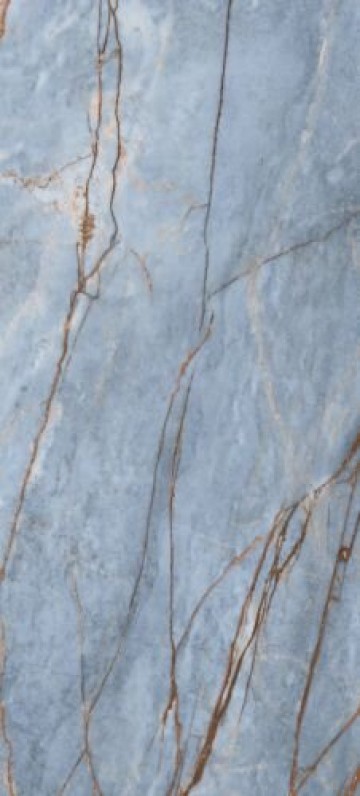 Плитка Rex Ceramiche 280x120 Heritage Azure Glossy R 774694 глянцевая голубой мрамор 6мм